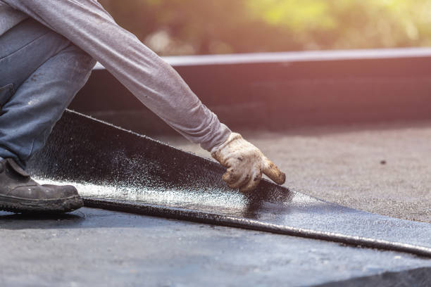 Professional Waterproofing technician working in Fulton, MD